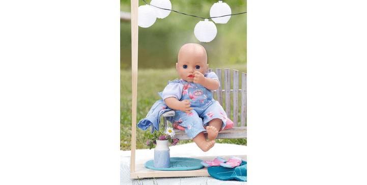 Carrito De Paseo Para Muñecas Baby Annabell - Ajustable, Con Bolso Cambiador Y Cesta, Hasta 43 Cm