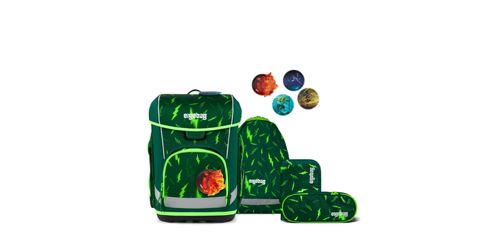 ergobag cubo light Schulranzen-Set Bärtastisch - 2026