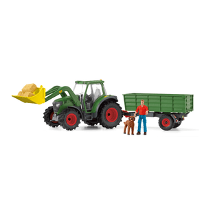 Schleich® 42608 - Traktor mit Anhänger 