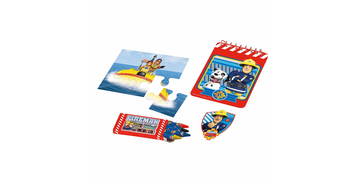Amscan Partygeschenke-Set Feuerwehrmann Sam Plastik 24-teilig