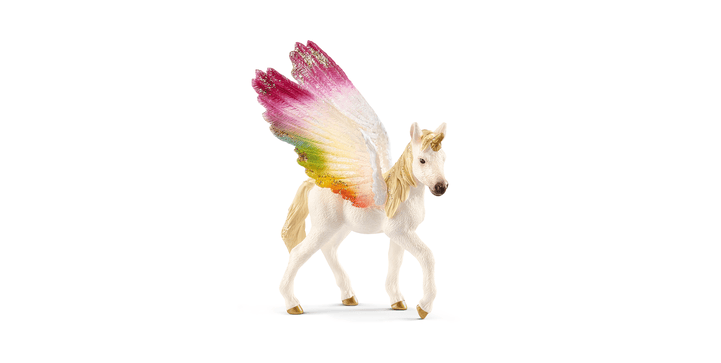 Schleich® 70577 Geflügeltes Regenbogeneinhorn Fohlen