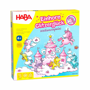 HABA Einhorn Glitzerglück - Wolkenstapelei