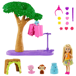 Barbie Chelsea - Dschungelabenteuer, Pinataparty Spielset