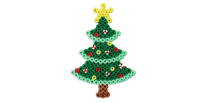 Kleine Blister-Packung Weihnachtsbaum 