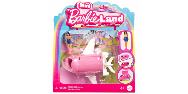 Barbie Mini BarbieLand Puppe und Traumflugzeug 