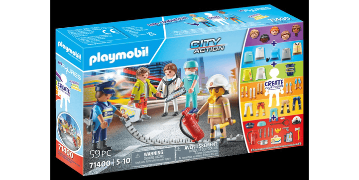 71400 My Figures: Rescue - Playmobil