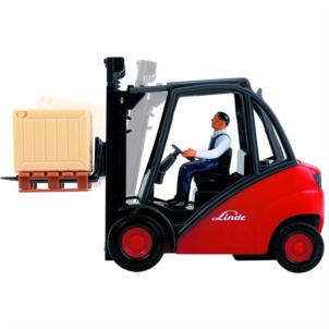 Simba Cargo Lifter Gabelstapler mit Palette und Box