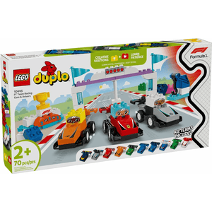 LEGO® DUPLO® 10445 F1® Team Rennautos mit Rennfahrern