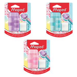 Maped Radierer/Anspitzer 2in1 CONNECT PASTELL - Blindpack