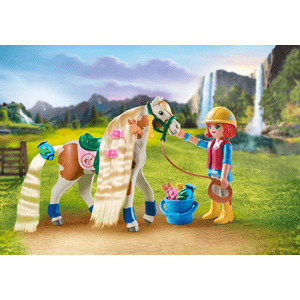 71639 Ellie & Pferd mit Kreppeisen - Playmobil