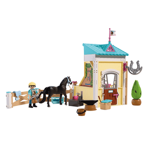72131 Kleiner Stall mit Hufschmied - Playmobil