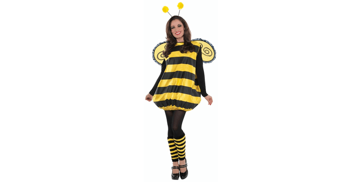 Amscan Kostüm-Set Darling Bee Plus Size