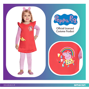 riethmüller Kostüm Peppa Wutz – Peppa Dress - 4-6 Jahre