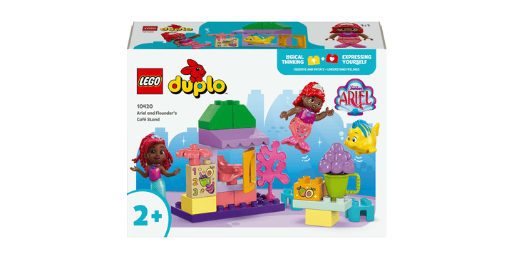 LEGO® DUPLO® 10420 Arielles und Fabius' Café-Kiosk