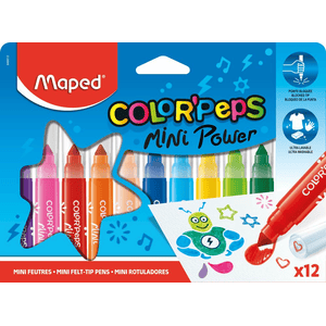 Maped Filzstifte COLOR'PEPS MINI JUMBO x 12