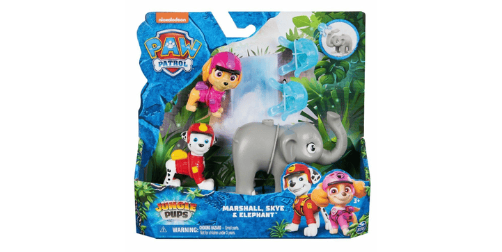 Paw Patrol Jungle Pups - Marshall mit Skye und Elefant