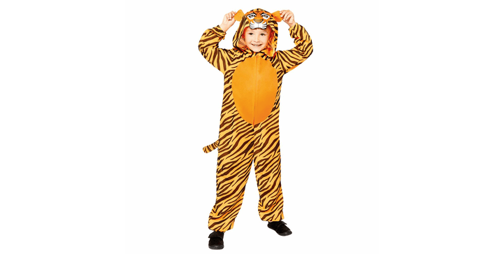 Amscan Kostüm Tiger Onesie Alter 8-10 Jahre
