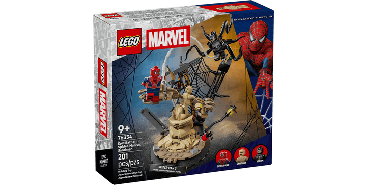 LEGO® Marvel™ Super Heroes 76334 Großer Showdown: Spider-Man vs. Sandman