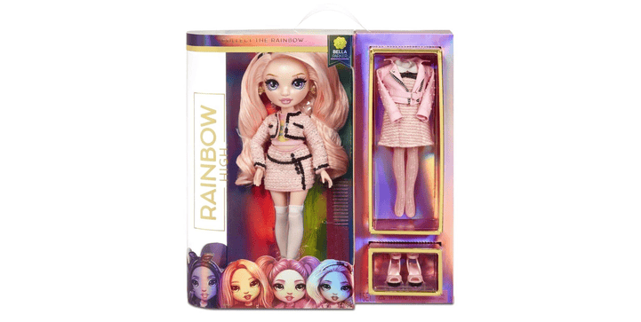 Rainbow High Fashion Doll - Bella Bella Parker Pink