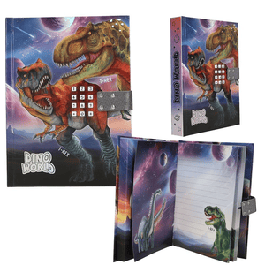 Dino World Geheimcode Tagebuch mit Sound T-Rex