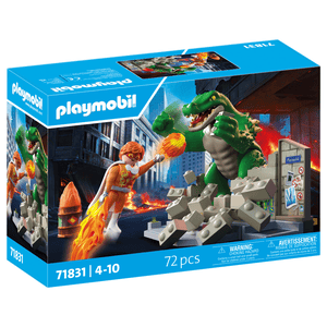 71831 Helden-Showdown mit der Riesenechse - Playmobil
