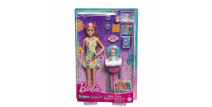 Barbie Skipper Babysitters - Spielset blond