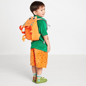 Affenzahn Rucksack Kleiner Freund - Krabbe Neon Orange