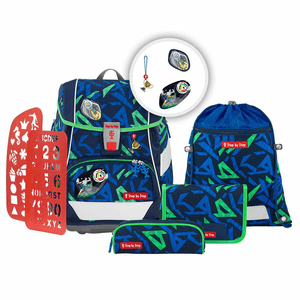 Step by Step 2IN1 PLUS Schulranzen-Set "Soccer Ben" 6-teilig