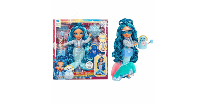 Rainbow High Winter Wonderland Doll - Skyler (Blau)