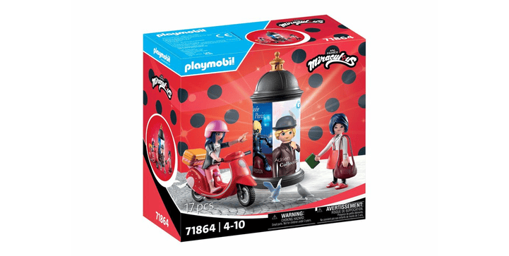 71864 Miraculous: Rollerfahrt durch Paris - Playmobil