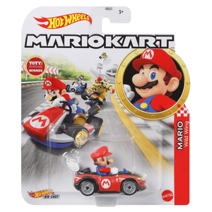 Hot Wheels Mario Kart: Die - Cast Mario