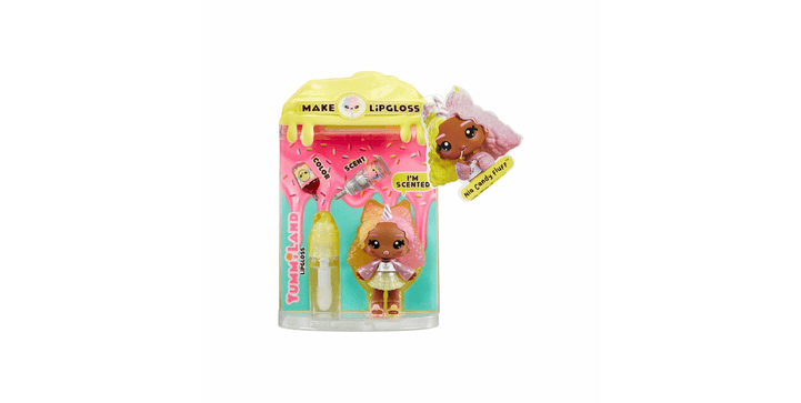 Yummiland Lip Gloss Doll Series 2- Cotton Candy (Nia Candy Fluff)