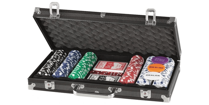 Poker-Party-Set im Alu Koffer