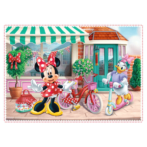Trefl 4 in 1 Puzzle 12 + 15 + 20 + 24 Teile  – Disney Mickie Mouse