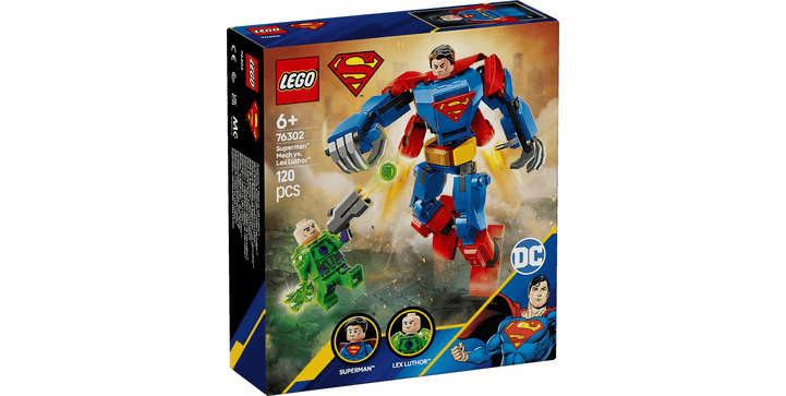 LEGO® DC Universe Super Heroes™ 76302 Superman™ Mech vs. Lex Luthor™