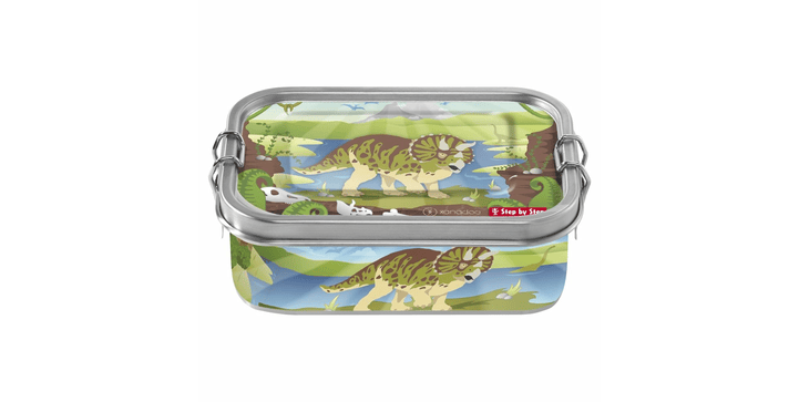 Step by Step Edelstahl-Lunchbox Dino Tres