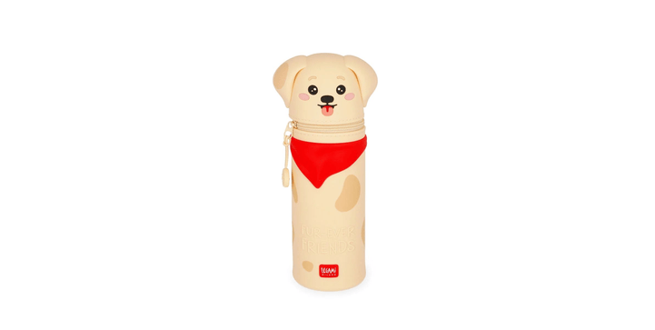 Legami 2-in-1 Federmäppchen aus Silikon - Kawaii - Golden