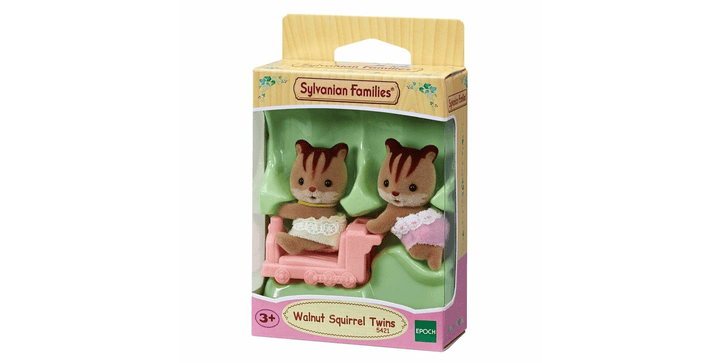 Walnuss Eichhörnchen Zwillinge