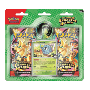 Pokémon Mega Entwicklung: Erhabene Helden 2-Pack Blister (Erikas Tangela oder Aokis Koalelu)