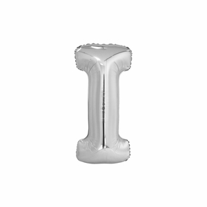 Amscan Folienballon Buchstabe "I“ silber