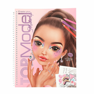 Create your TOPModel Make-Up Malbuch Talita