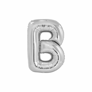 Amscan Folienballon Buchstabe "B“ silber