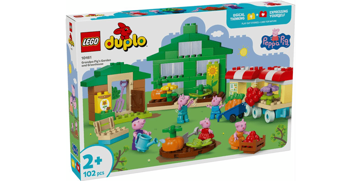 LEGO® DUPLO® 10461 Peppa Pig - Opas Garten und Gewächshaus