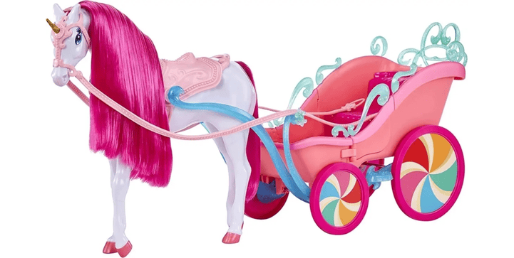 MGA's Dream Ella Candy Carriage and Unicorn