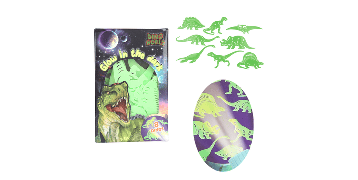 Dino World Glow in the Dark Sticker
