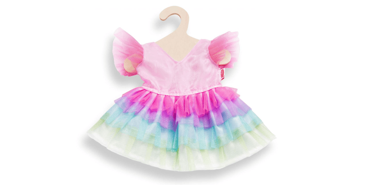 Heless Kleid Regenbogenfee - Größe 35-45cm