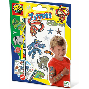 SES Tattoos für Kinder ? Tier Kämpfer