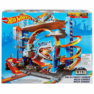 Mattel Hot Wheels City Ultimate Parkgarage mit Hai