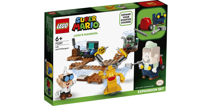 LEGO® Super Mario 71397 Luigi’s Mansion™: Labor und Schreckweg – Erweiterungsset