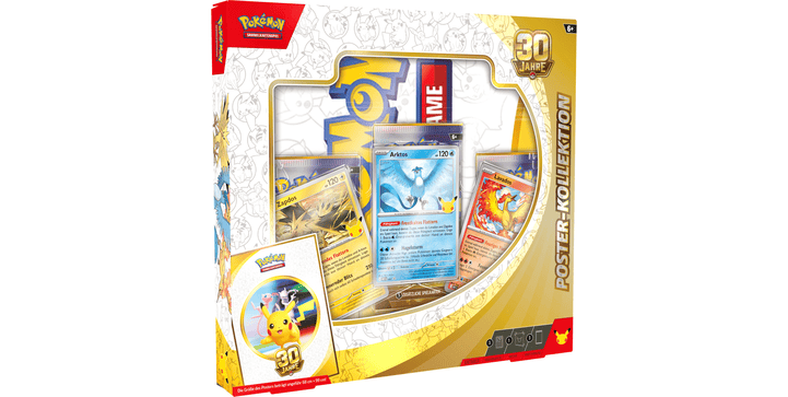 Pokémon 30 Jahre Poster-Kollektion